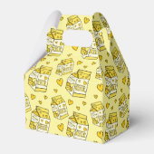 Cute Banana Milk Carton Bedankdoosjes (Achterkant)