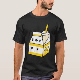 Cute Banana Milk Shake Kawaii Japans Anime Fan G T-shirt