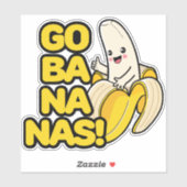 Cute Banana Sticker (Vel)
