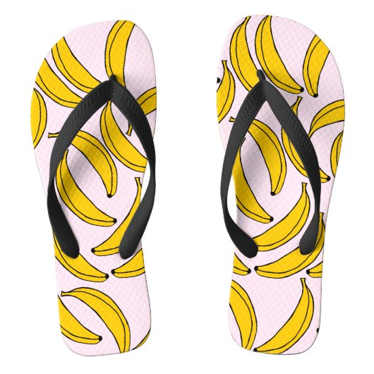 Cute Bananas Teenslippers (Voetbed)