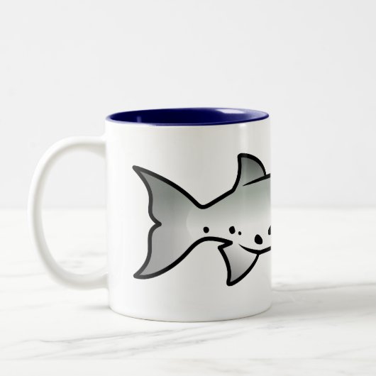 Cute Barracuda Tweekleurige Koffiemok (Links)