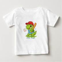 Cute Baseball Dinosaur T-Rex Sports T-Shirt