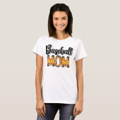 Cute Baseball Ma T-Shirt, Gift Ma T-shirt (Voorkant volledig)
