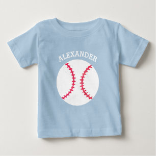 Cute Baseball Softball Persoonlijke Baby Sport