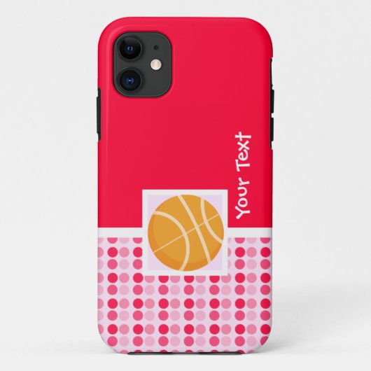 Cute Basketball Case-Mate iPhone Case (Achterkant)