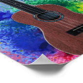 Cute Bass Guitar Poster (Hoek)