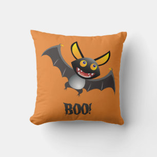 CUTE BAT BOO ! Oreiller à lancer d'Halloween