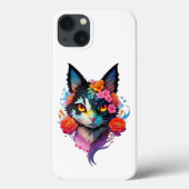 Cute BAT CAT avec fleersiPhone / coque ipad (Verso)