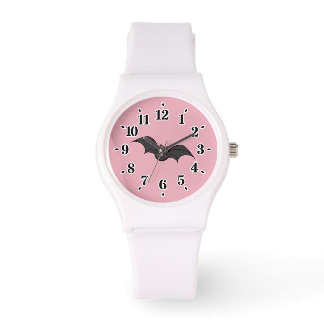 Cute Bat Horloge (Voorkant)