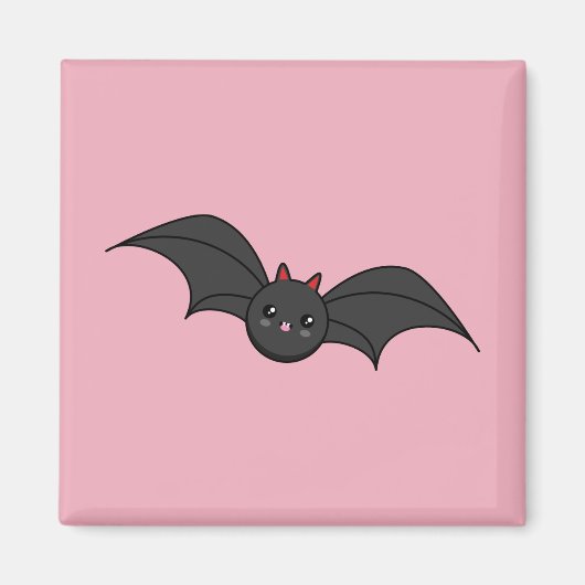 Cute Bat Magneet (Voorkant)