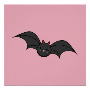 Cute Bat Perfect Poster