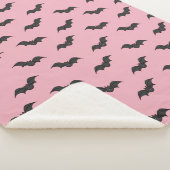 Cute Bat Sherpa Deken (3/4)