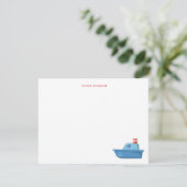 Cute bateau Enfants merci (Debout devant)