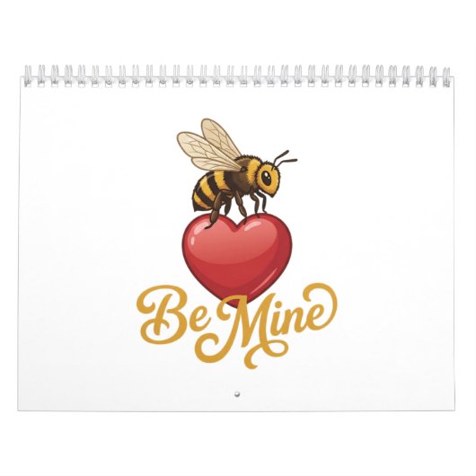 Cute Be Mine Honeycomb Kalender (Hoes)