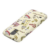 Cute Beach Scene Pattern Case-Mate Samsung Galaxy Hoesje (Onderkant)