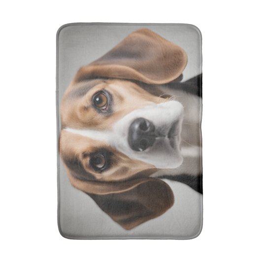 Cute Beagle Badmat (Voorkant Verticaal)