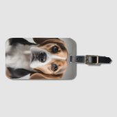 Cute Beagle Bagagelabel (Voorkant (horizontaal))
