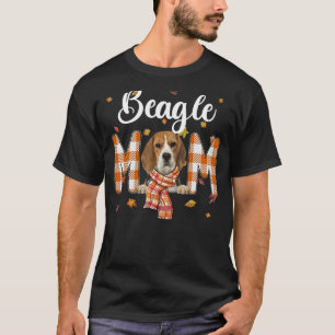 Cute Beagle Mam Herfst Maple Dog Mam - Maple Mam_1 T-shirt
