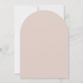 Cute Bear 1er invitation anniversaire (Dos)