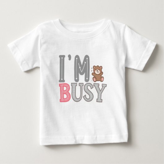 Cute Bear Kids T-Shirt (Devant)
