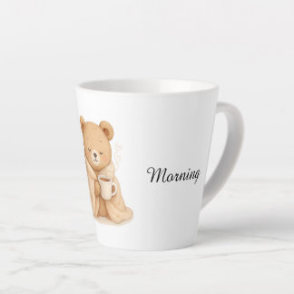 Cute Bear Latte Mug Mok