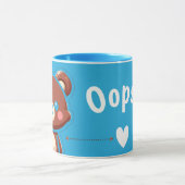 Cute Bear “Oops!” Mug – Funny Kawaii Bear Design | Mok (Midden)