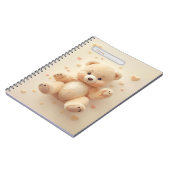 Cute Bear Pastel Notebook Notitieboek (Linkerzijde)