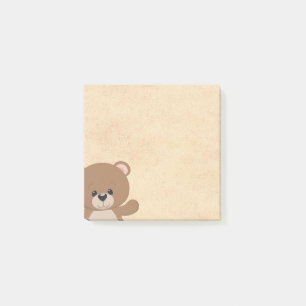 Cute Bear Post-it® Notes adhésives