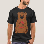 Cute Bear Wild Animaux Sweat - shirt à capuche Pul (Devant)
