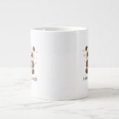 Cute Bear with Pink Heart — I Am Enough mug (Devant)