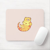 Cute Bearded Dragon Muismat (Met muis)