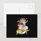 Cute Bearded Dragon Pogona Briefkaart (Voorkant / Achterkant)