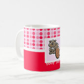 Cute Beaver Koffiemok (Voorkant links)