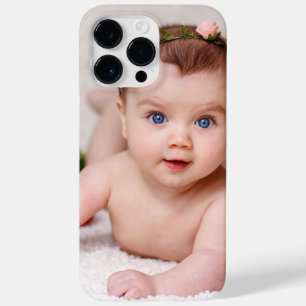 Cute bébé Photo Personnalisée Nom Coque