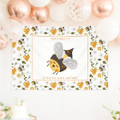 Cute bee Bumblebee Baby shower Spandoek