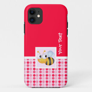 Cute Bee iPhone 11 Hoesje