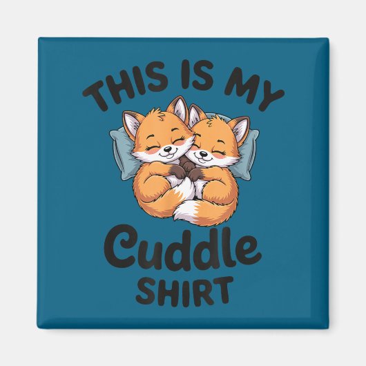 Cute Bee Couple Snuggle Cuddle  Magneet (Voorkant)