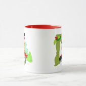 Cute bee en Santa Beelieve mok (Midden)