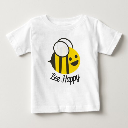 Cute bee Happy Bumble Bee (Voorkant)