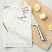 Cute bee hummingbird cartoon illustration theedoek (Quarter Fold)