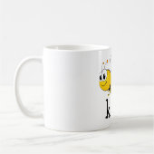 Cute Bee Kind Koffiemok (Links)