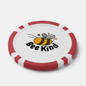 Cute Bee Kind Poker Chips (Enkel)