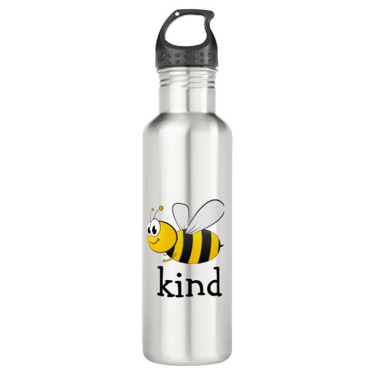 Cute Bee Kind Waterfles (Voorkant)