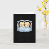 Cute Bee Lovers This Is Our Cuddle  Kaart (Gele Bloem)