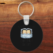 Cute Bee Lovers This Is Our Cuddle  Sleutelhanger (Voorkant)