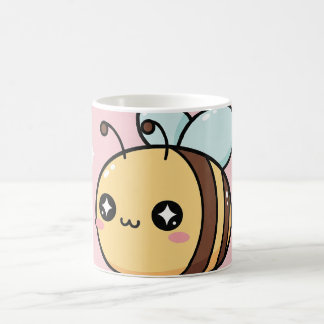 Cute Bee Mug – Kawaii Bumblebee Coffee Cup Koffiemok