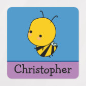 Cute Bee Personalized Labels (Design 1)