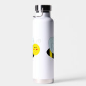 Cute Bee Personalized Waterfles (Rechts)