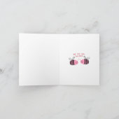 Cute Bee Pun Drôle Valentine Cartes (Intérieur)