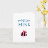 Cute Bee Pun Drôle Valentine Cartes (Fleur jaune)